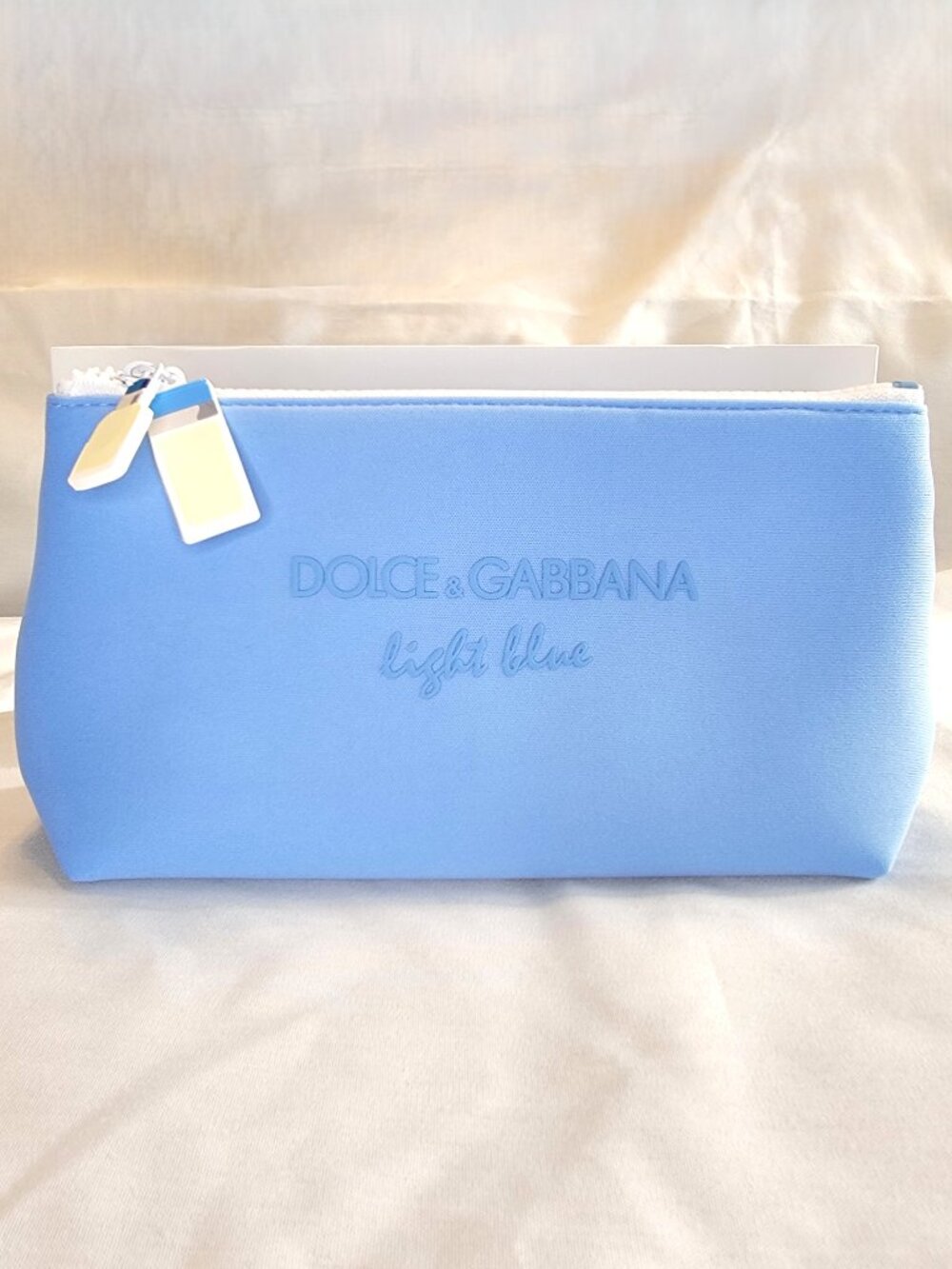 Dolce & Gabbana Light Blue Travel Pouch - Picture 2 of 6